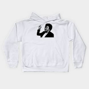 Wanda Sykes // pencil sketch Kids Hoodie